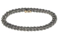 Bracelet Mano-J. Man GROUMETTE in Titanium Diamante Black GR6BRALTBSN_19.50